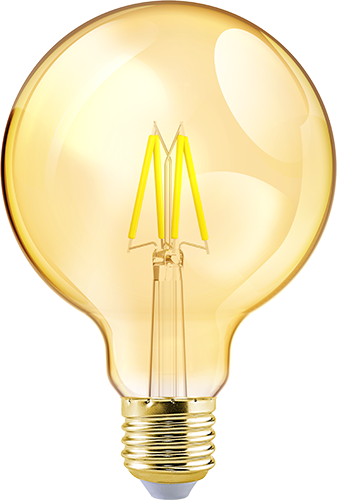 LED Filament Vintage Globe 5W Warm White