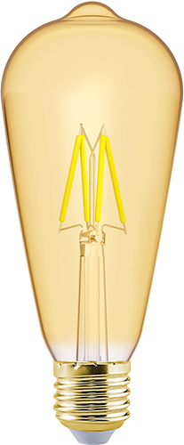 LED Filament Vintage Pear 4W Warm White