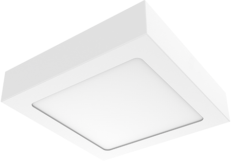 LED Square Surface Slim Downlight 12W Warm White