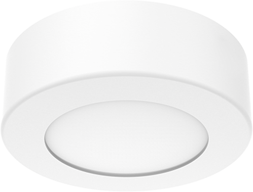 LED Round Surface Slim Downlight 6W Warm White
