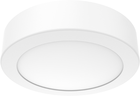 LED Round Surface Slim Downlight 12W Daylight