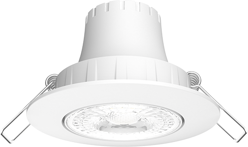 LED Round PC Tiltable Downlight 3W Daylight