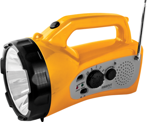 Powerful LED Torch Lamp with AM/FM Radio