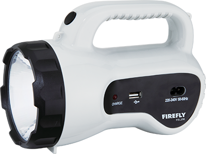 Powerful Torch Light with USB Mobile Phone Charger