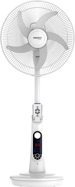 16 inch blade with brushless motor fan with digital LED display