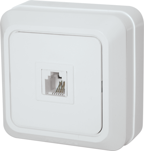 Telephone Outlet  - White