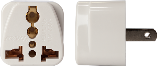 Universal Adapter 10A - White