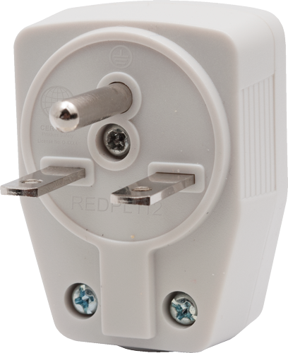 Tandem Ground Plug 20A White