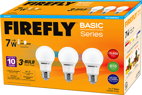 LED Bulb Value Pack 7W DL E27